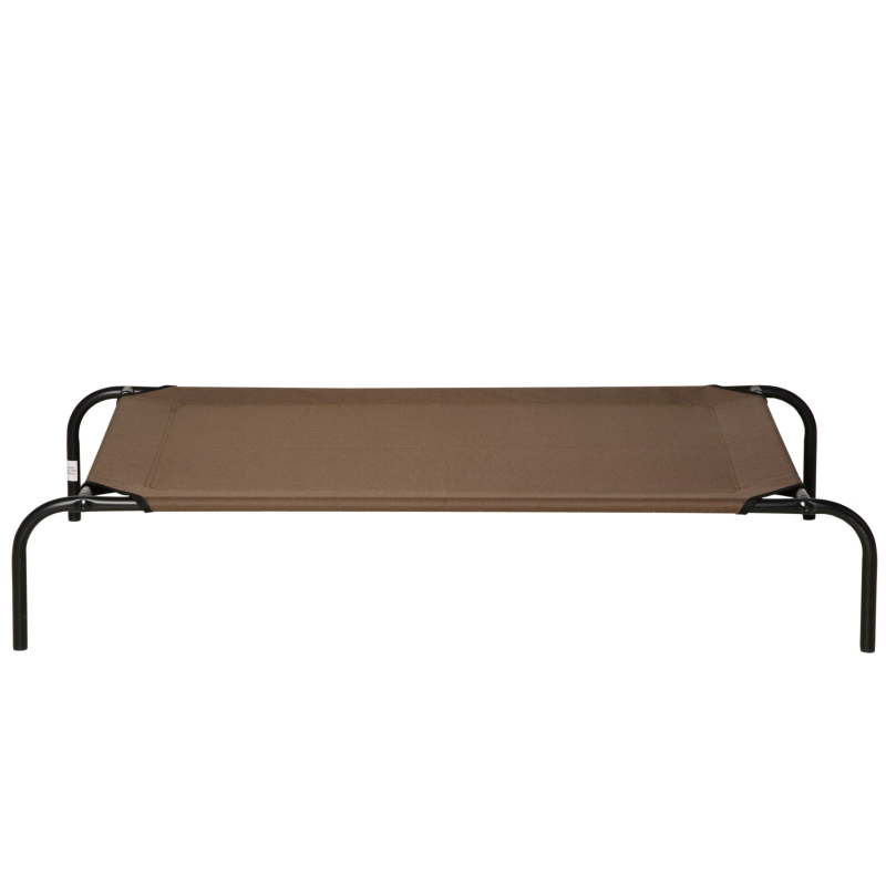 PawHut Hundebett Outdoor Hundeliege bis 30 kg mit Ersatzbezug 110 x 68 x 20 cm