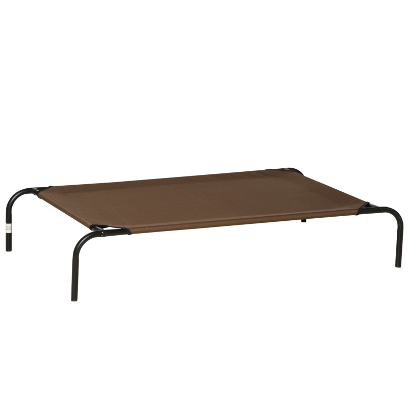PawHut Hundebett Outdoor Hundeliege bis 30 kg mit Ersatzbezug 110 x 68 x 20 cm