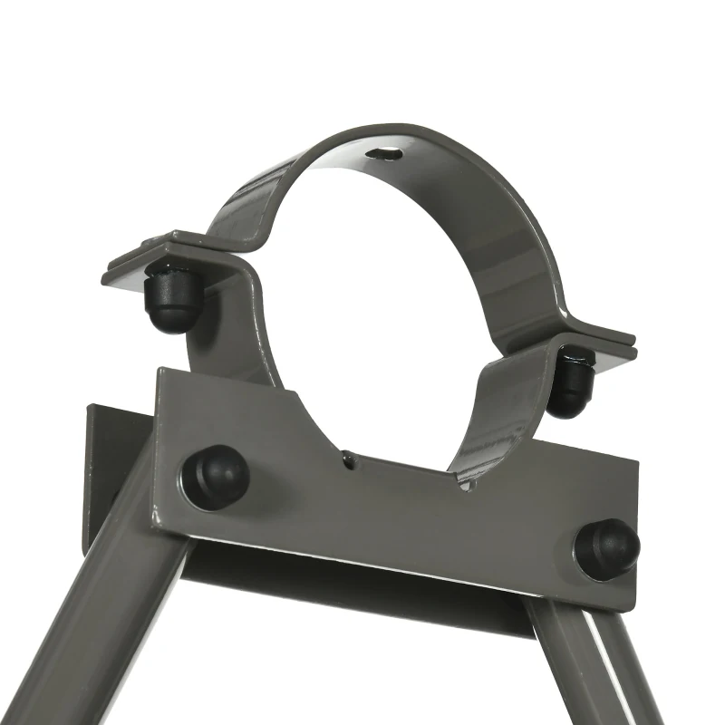 Outsunny Doppelschaukel-Set für Kinder aus Stahl und Kunststoff für Schaukelgestelle - 3 bis 6 Jahre 97,5 x 23 x 170 cm grün