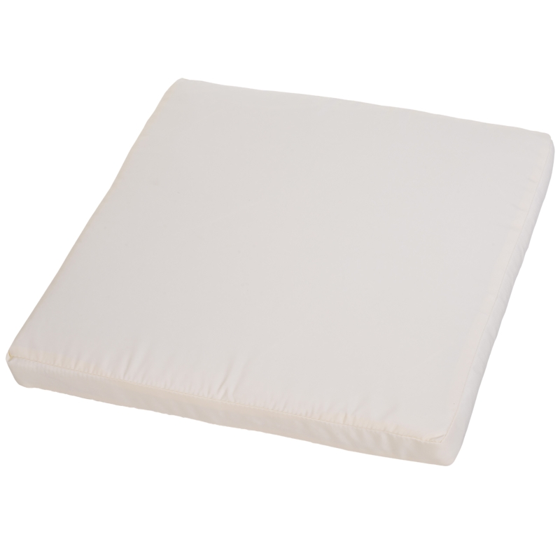 Outsunny Ensemble de meubles de jardin en rotin pour 2 personnes Ensemble de meubles de balcon avec coussins Marron+Crème