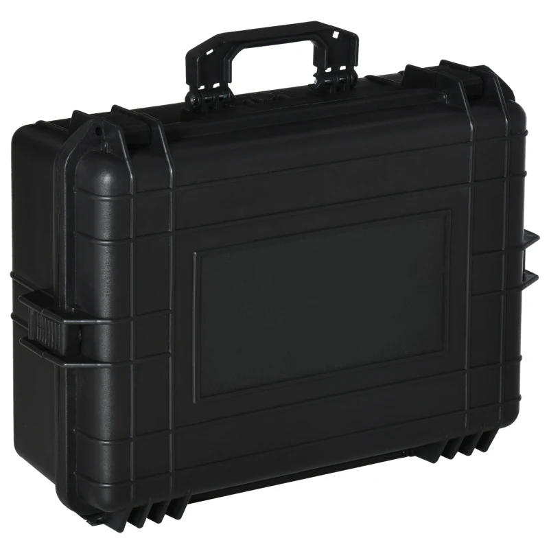 Stoßfeste Kameratasche - Outdoor-Kameratasche - vorgeschnittener Schaumstoff - wasserdicht - PP Schwarz