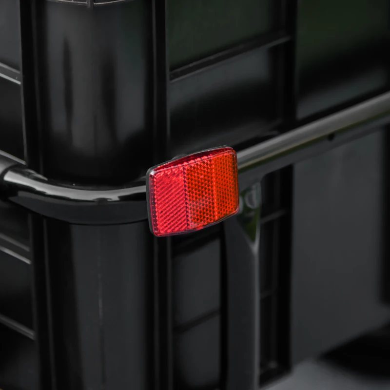 HOMCOM Fahrradanhänger Transportanhänger für Fahrrad 144L x 59B x 80H cm, universelle Anhängestange aus Stahl schwarz grau