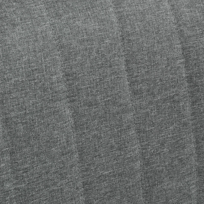 HOMCOM Canapé 2 places, rembourrage moelleux, revêtement facile d'entretien, jusqu'à 150 kg, 117 x 56,5 x 77 cm, Gris clair