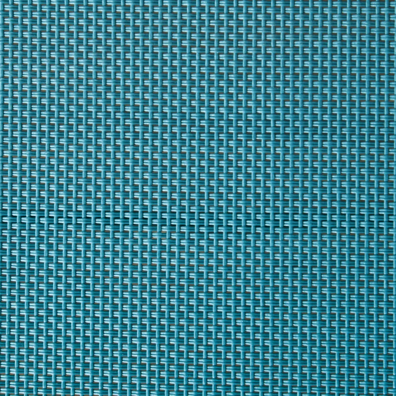 Outsunny Sonnenliege-Sonnendeck aus Aluminium und Textilene mit Rollen und Kopfkissen, mehrfach verstellbare Rückenlehne, Blau