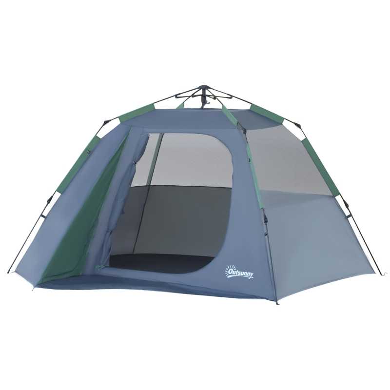 oak 3 zelt qeedo Quick Campingzelt für 3 Personen - wasserdichtes Festivalzelt mit Quick-Up-System in 60 Sek. aufgebaut Strap color:Tuff Blocks Black Gunmetal Strap, Clear Lenses Professionelle Herren-Skihandschuhe, Schneehandschuhe | old_id-blue-tarp-6x8
