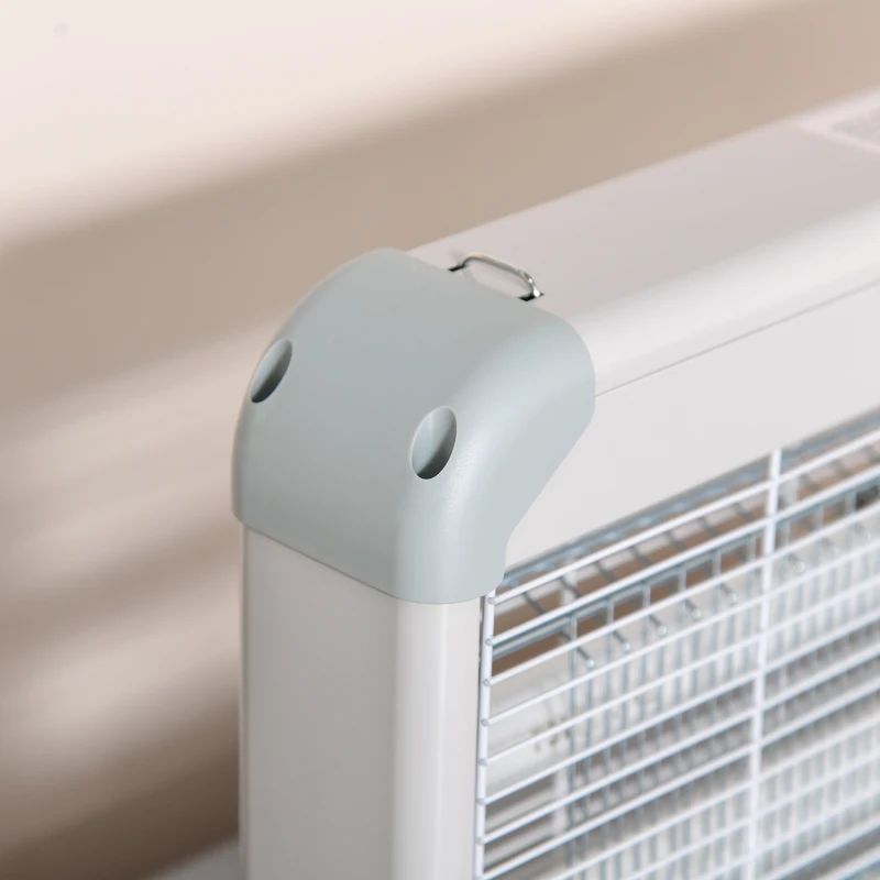 Outsunny UV-Insektenlampe Moskitolampe elektrische Fliegenfalle Insektenvernichter 30 W grau