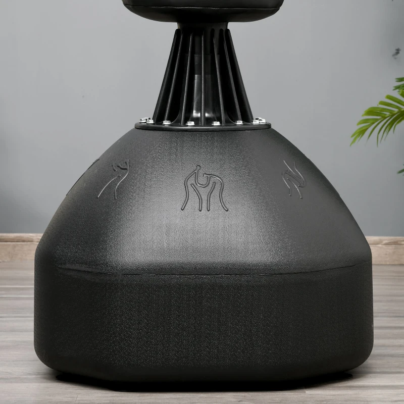 HOMCOM 1.8m Freestanding Boxing Punching Bag Humanoid Design Stand Kickboxing Bag w/ Suction Cup Base for Home Office