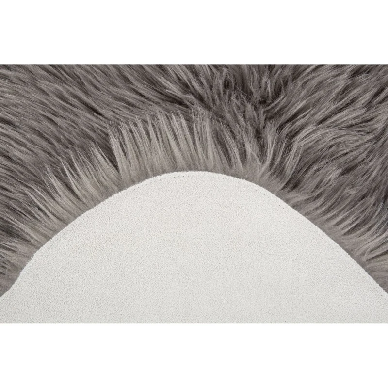 Homcom Kunstfell  80 x 55 x 6,1 cm Taupe