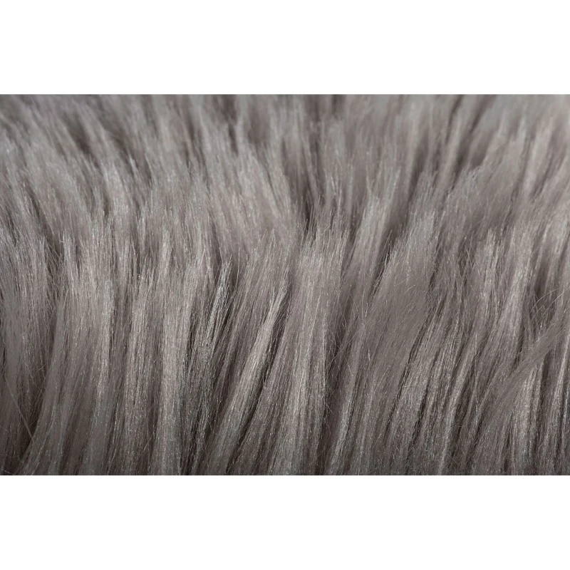 Homcom Kunstfell  80 x 55 x 6,1 cm Taupe