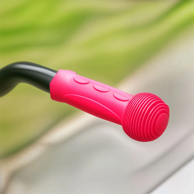 SPORTNOW Trotinete Elétrica Dobrável para Crianças 120 W Autonomia 6 km e Máximo 10 km/h com Travão Luzes LED 74x52x83-87 cm Vermelho