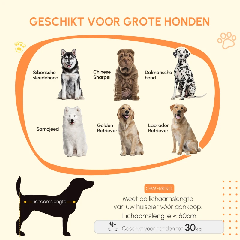 PawHut Hondenbench Hondenkooi, Afsluitbaar, Houtlook, Rustiek Ontwerp, 98 cm x 58 cm x 67 cm, Walnoot + Zwart(m-5)