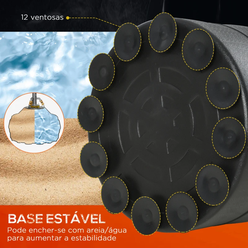 HOMCOM Saco de Boxe de Pé para Adultos 170 cm Altura Ajustável em 3 Níveis Punching Ball com Base Preenchível  Ø50x 170 cm Preto