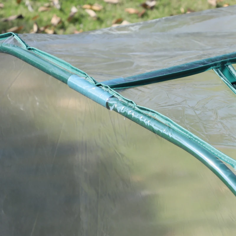 Kas kweekkas koude kas met deur plantenkas planten kweken staal PVC