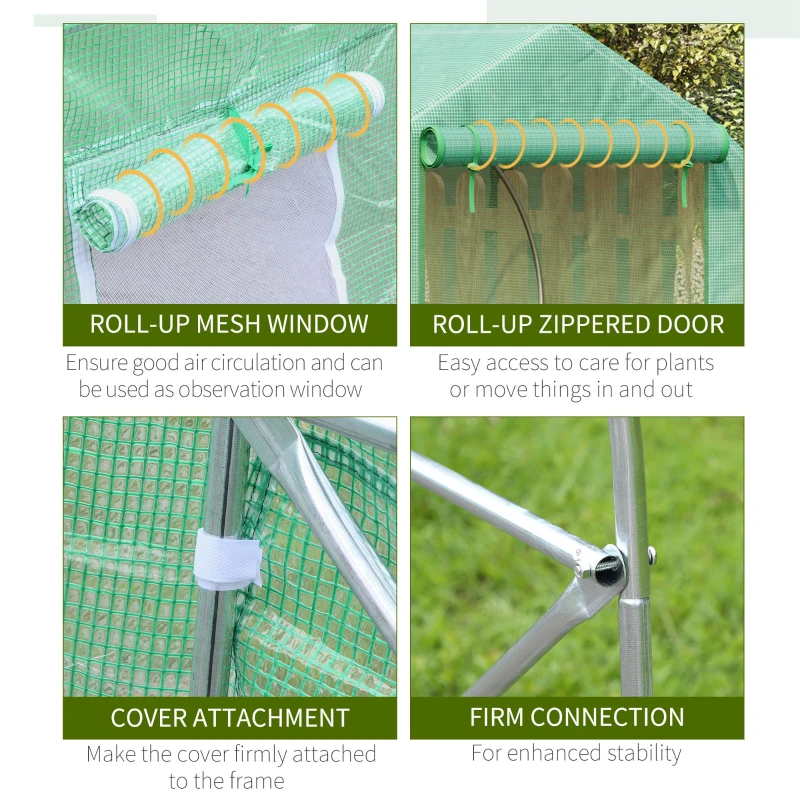 Kas tunnelserre folie kweekkas koude kas plantenkas groen