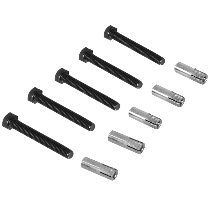 HOMCOM 200cm Binario per Porta Scorrevole Kit Accessori con Binario e Rulli Portata 100kg Acciaio al Carbonio 200×4×0.6cm