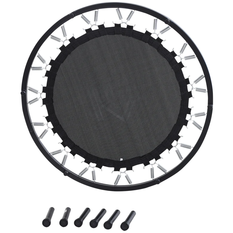 HOMCOM Trampolino Tappetino Elastico Fitness Giardino Φ91 x 22.5cm