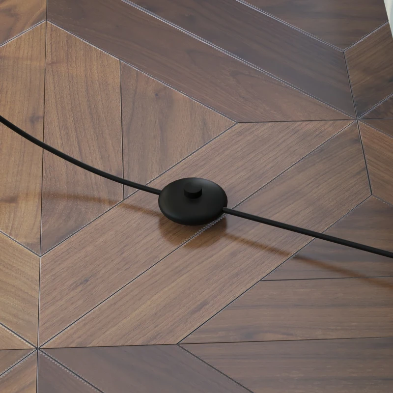 HOMCOM vloerlamp staande lamp met 3 planken