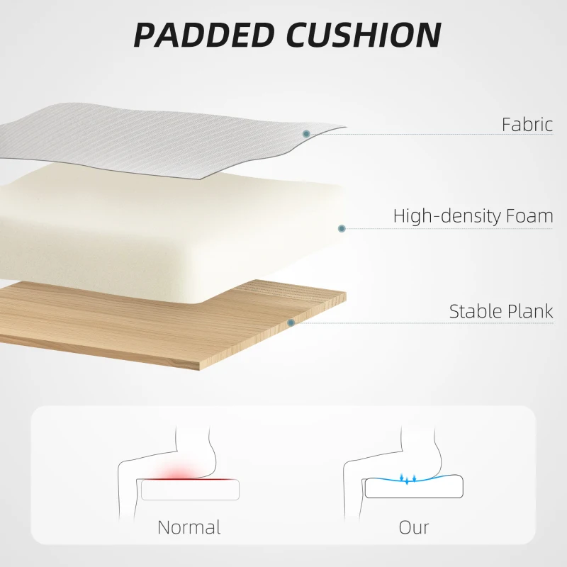 HOMCOM Mesh Back Adjustable Office Chair - Grey