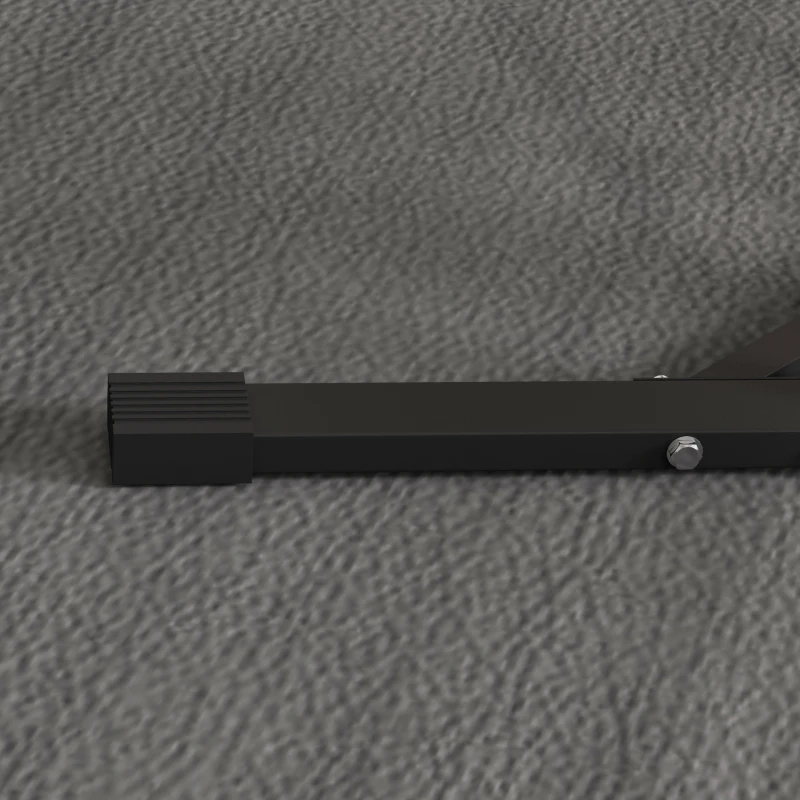 SPORTNOW Support de Sac de Frappe Ajustable en Hauteur avec Balle de Vitesse, Cadre Métallique, 160L x 145l x 175-220H cm, Noir