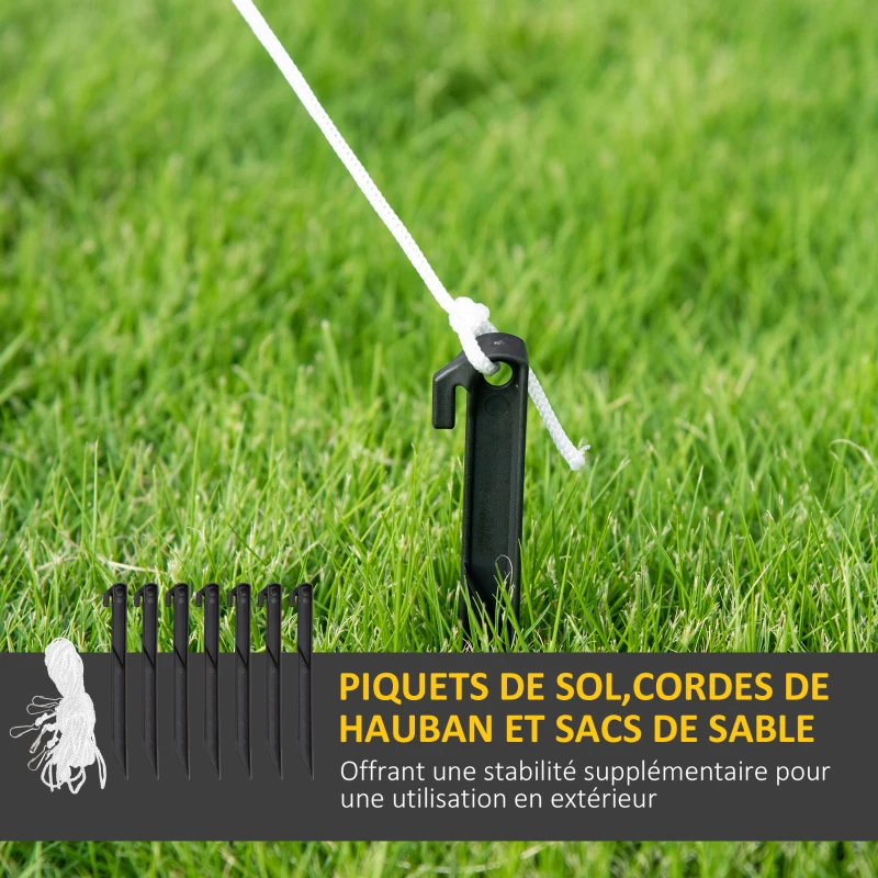 Outsunny Bonhomme de neige gonflable de Noël de 180 cm avec lumières LED, matériel fixation et souffleur, intérieur et extérieur