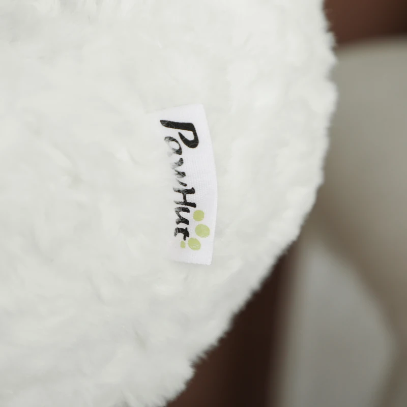 PawHut Arbre à chat arbre à grimper avec lit poteaux à griffer plateforme de saut balle et corde de jeu 58 x 40 x 85 cm blanc