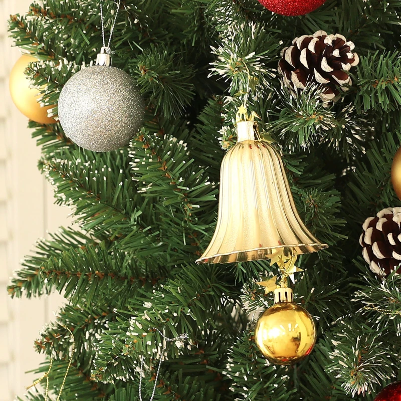 HOMCOM Sapin de Noël artificiel 180 cm arbre de Noël Slim avec support en acier pliable, 618 branches épines, vert