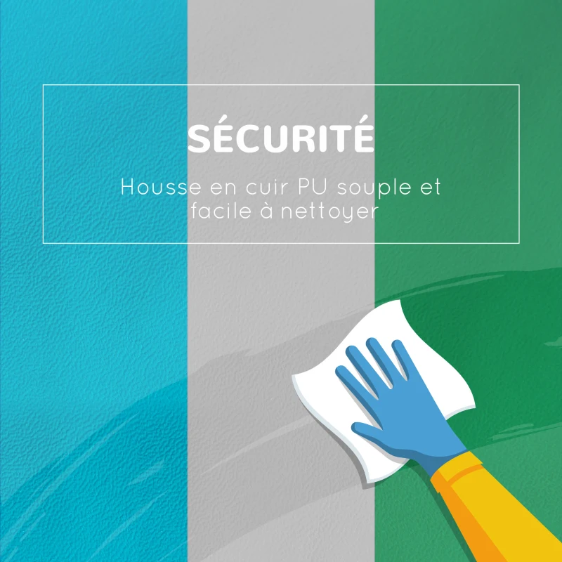 HOMCOM 5PCS Module motricité bébé parcours motricité bébé en mousse EPE pour enfants d'âge préscolaire, multicolore