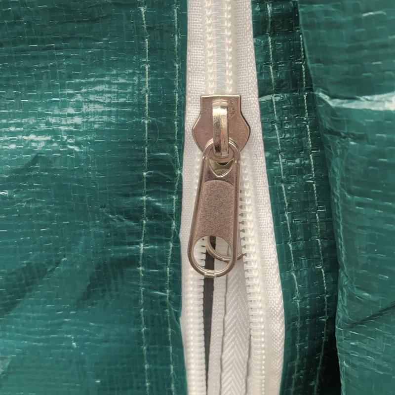 Outsunny Carpa de Jardín Exterior 2,4x2x2 m Cobertizo Exterior con 2 Puertas con Cremallera Impermeable Anti-UV Carpa Verde