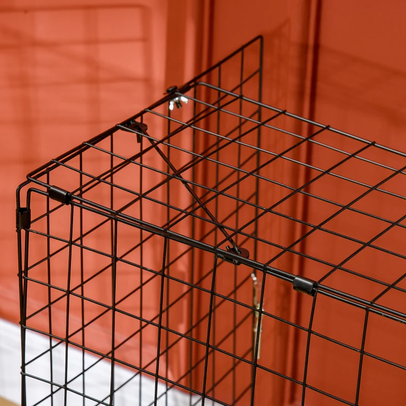 HOMCOM Extendable Fire Guard Screen, Freestanding Fire Screen Spark Guard, Folding Fireplace Cover, Wire Mesh, Child & Pet Safety Barrier for Fireplaces, 81.5-160cm, Black