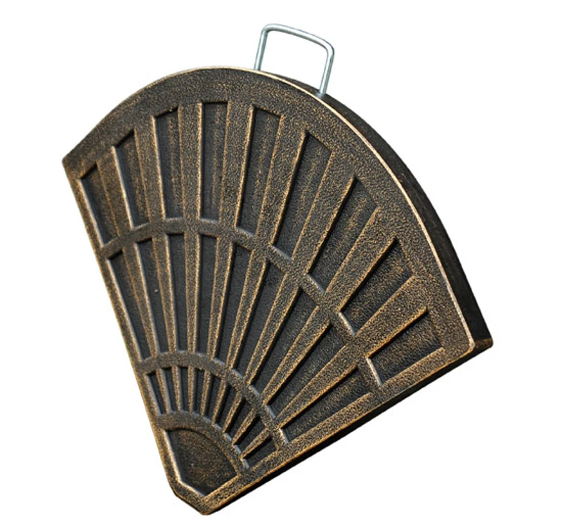 Outsunny Lot de 2 Poids de Lestage pour Parasol de Jardin 65 x 48 x 3,3 cm