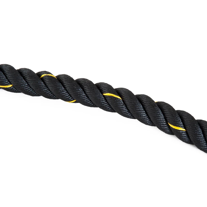 HOMCOM Battle Rope Forza Fitness Corda Fune da Allenamento (Ф38mm) Lunghezza 9m
