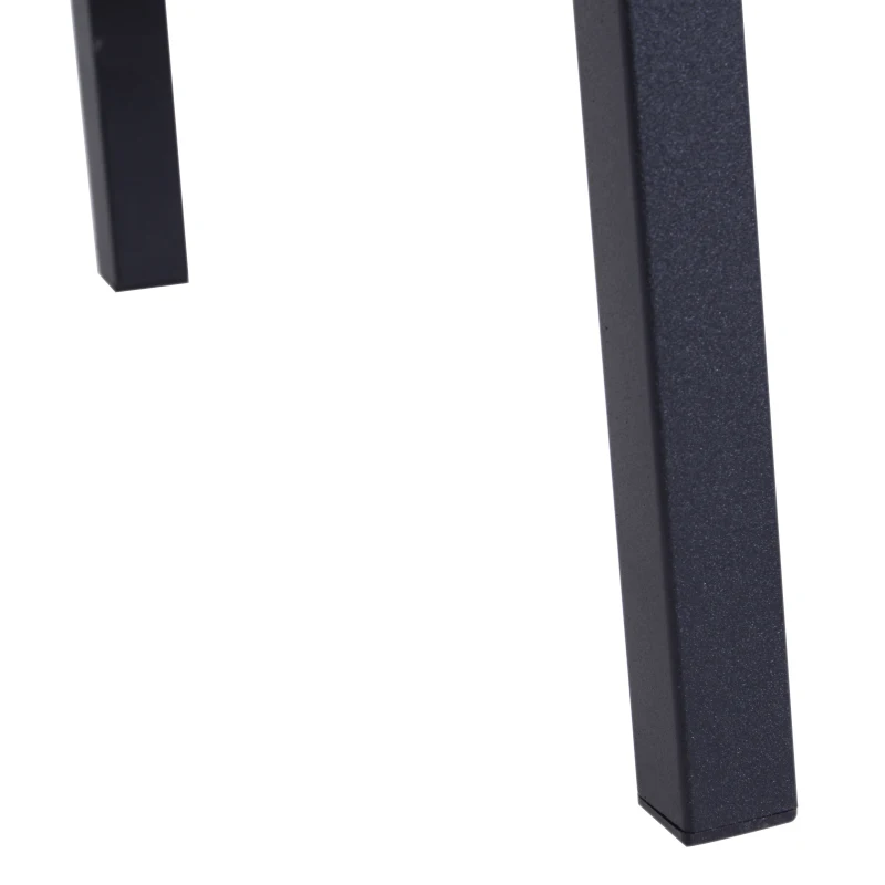 HOMCOM Estantería de Escalera Estantería Industrial Librería con 4 Estantes para Libros para Salón 60x35x145 cm Marrón Rústico