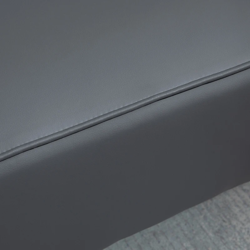 HOMCOM Divano 2 Posti Convertibile in Divano Letto Singolo con Braccioli Regolabili, 164x71x75cm