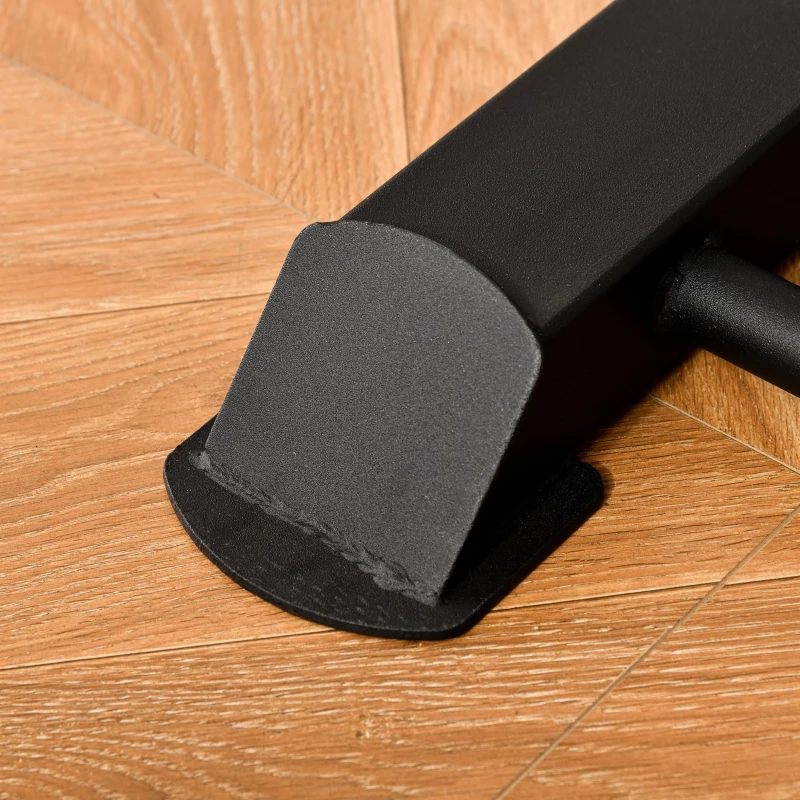 HOMCOM Kraftstation Hantelbank mit Klimmzugstange 140 x 171 x 228cm Stahl Schwarz