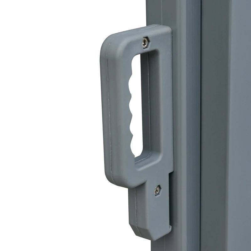 Outsunny 6 x 2m Retractable Sun Side Awning Screen Fence Patio Garden Wall Balcony Screening Panel Outdoor Blind Privacy Divider – Black