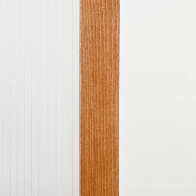 Outsunny Mini Serra da Giardino a 3 Ripiani in Legno e Policarbonato, 58x44x78cm, Arancione