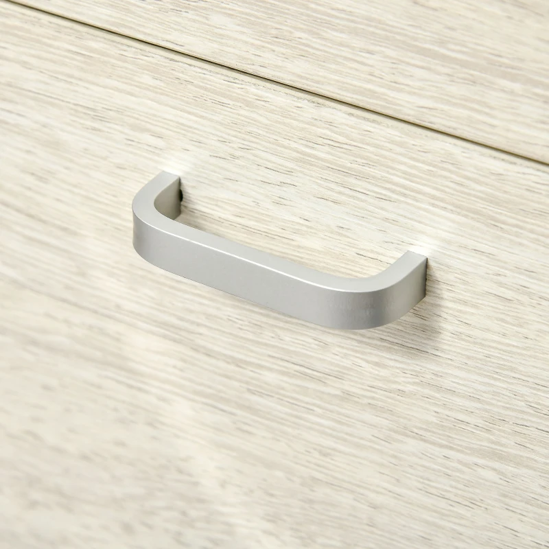 HOMCOM Armario Auxiliar de Baño con 2 Cajones Aparador Auxiliar de Almacenaje para Cocina 68x34x80 cm Madera Natural