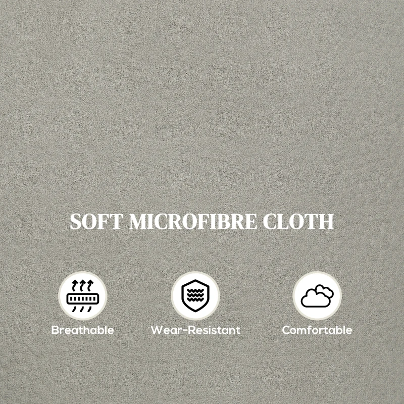 HOMCOM Fotoliu Rabatabil Manual 140° cu Pătuț Detașabil Captușit cu Microfibră, 84x91x102 cm, Negru