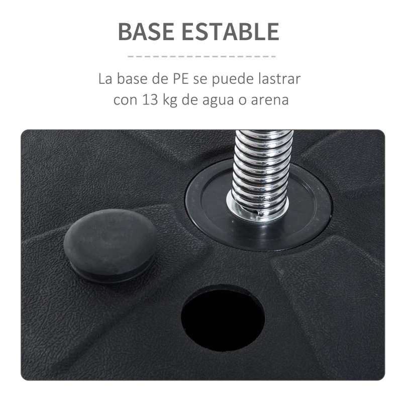 HOMCOM Saco de Boxeo de Pie con Altura Ajustable en 4 Niveles 126-144 cm Base Rellenable y Guantes de Boxeo Rojo y Negro