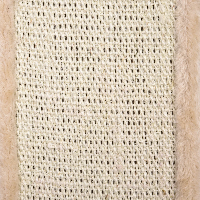 PawHut Corner Cat Tree for Indoor Cats, Kitten Tower with Scratching Post House Ladder Toy - Beige