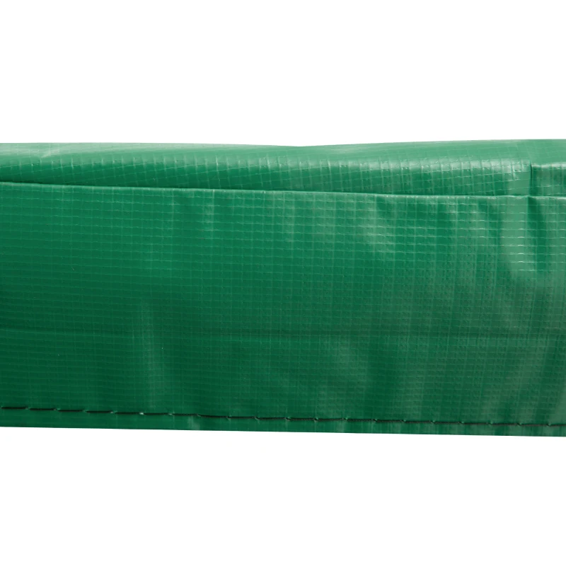 HOMCOM Couvre Ressort Coussin Toile BÂCHE À Ressorts pour Trampoline 8FT Ø 244 CM Vert Neuf