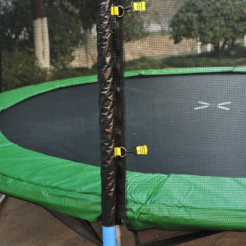 HOMCOM Filet de securite pour trampoline 14ft diametre 427 cm