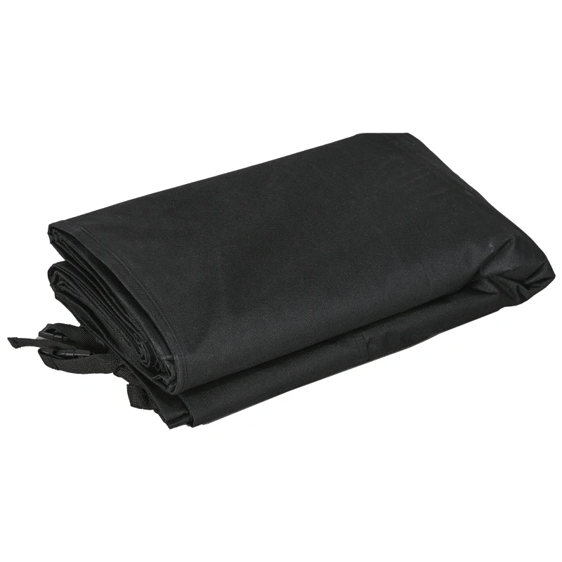 Outsunny Housse de protection pour barbecue en tissu 300D Oxford, imperméable, anti-UV, avec boucles coupe-vent 188 x 71 x 125cm