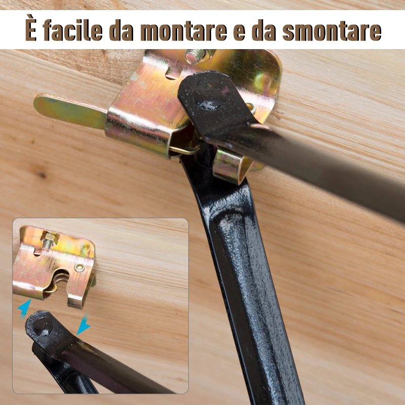 Outsunny Set Birreria 1 Tavolo (120x50cm) 2 Panche (120x25cm) in Legno di Abete