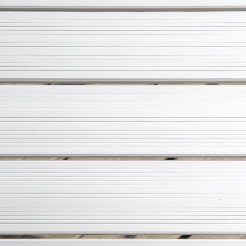 Outsunny Tavolo da Campeggio Pieghevole Multifunzione in Alluminio con Custodia e Altezza Regolabile Sostiene fino 40 Kg