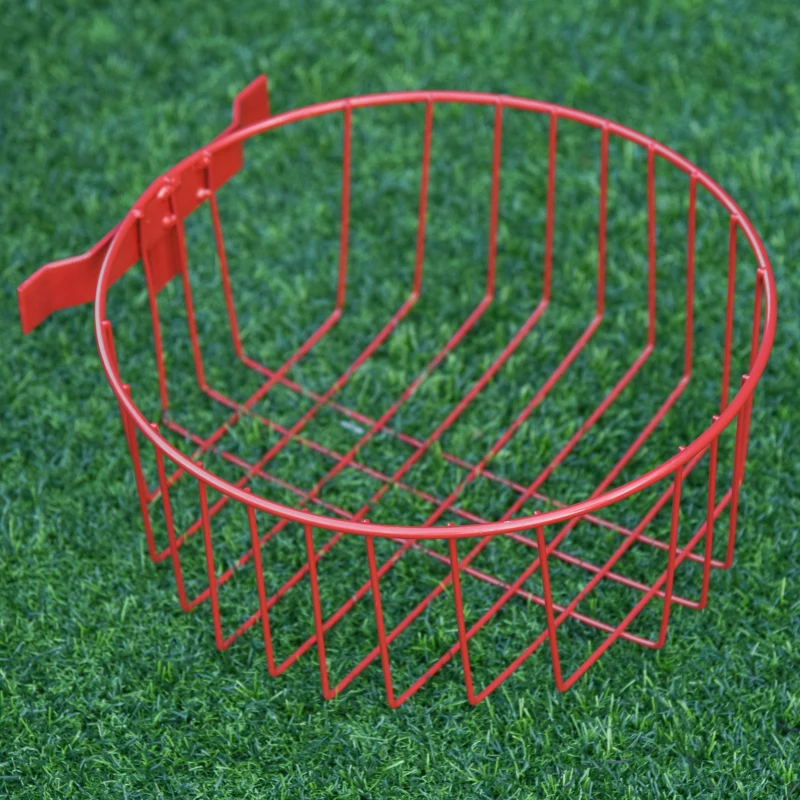 Outsunny 2 en 1 Tabouret pivotant Chariot Mobile de Jardin Charge Max. 150 Kg Rouge et Noir