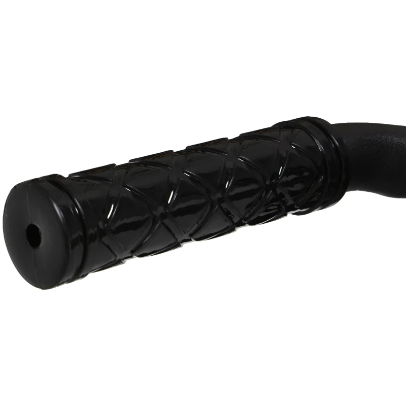 HOMCOM Barra per Trazioni a Muro 2 in 1 con 3 Impugnature Diverse, in Acciaio, 93.5x65x17 cm, Nero