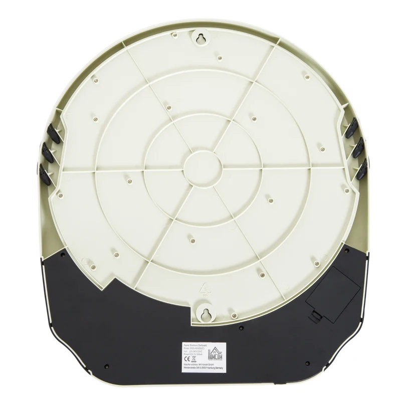 HOMCOM Diana electrónica 6 dardos juego digital con sonido 18 juegos 159 variantes