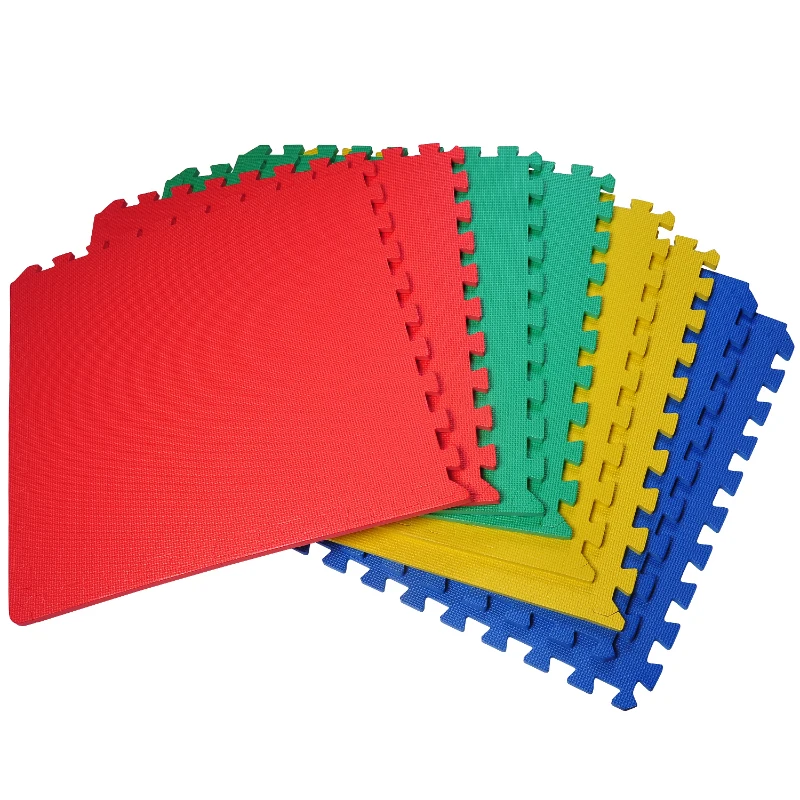 Tapis de sol mousse 8 pièces 60L cm x 60l cm x 1,2H cm multicolore