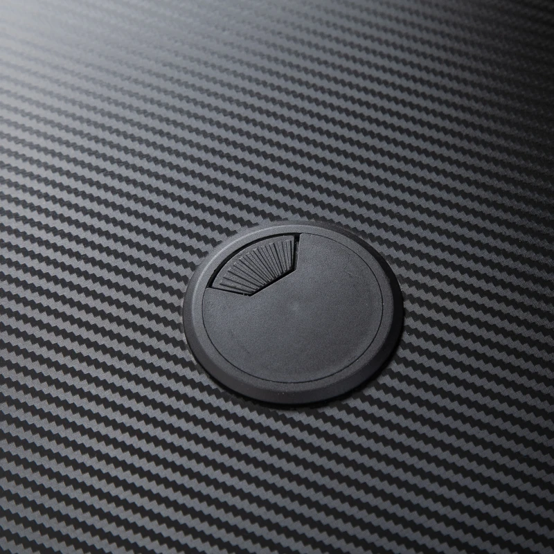 HOMCOM RGB Gaming Desk Computer Table Metal Frame with LED Light, Cup Holder, Headphone Hook, Cable Hole, Red